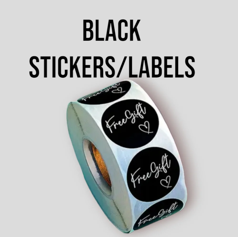 New 500pcs Free Gift Stickers - Pick a Color